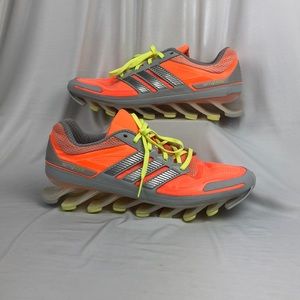 Addias SpringBlade Women's Orange and Yellow 11